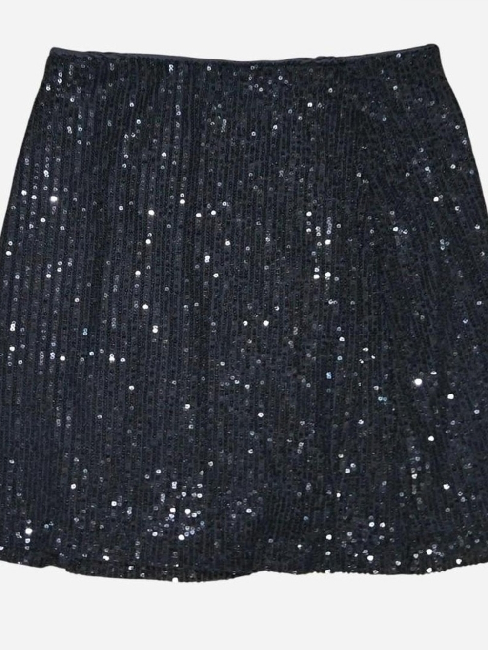 Old Navy Black Sequin Mini Skirt